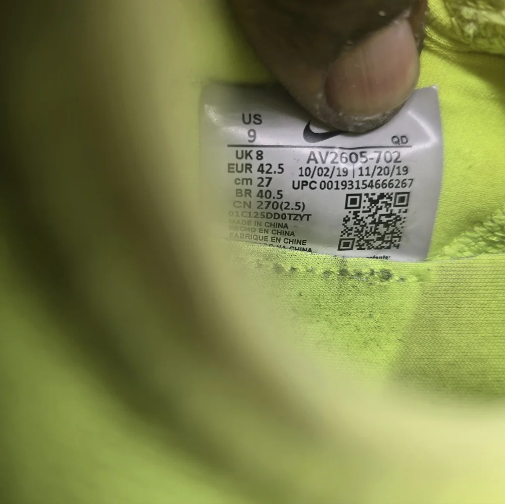 Nike Neon Green‎ Athletic Shoes